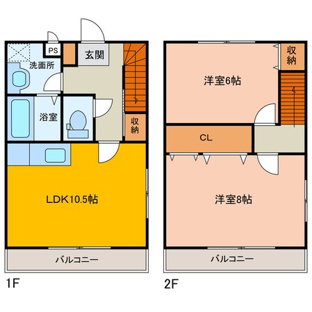 イーストポート壱番館の物件間取画像